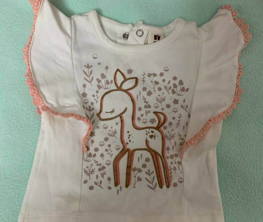 TOFFY HOUSE Midi & Top With Booties And Hairband - PyaraBaby