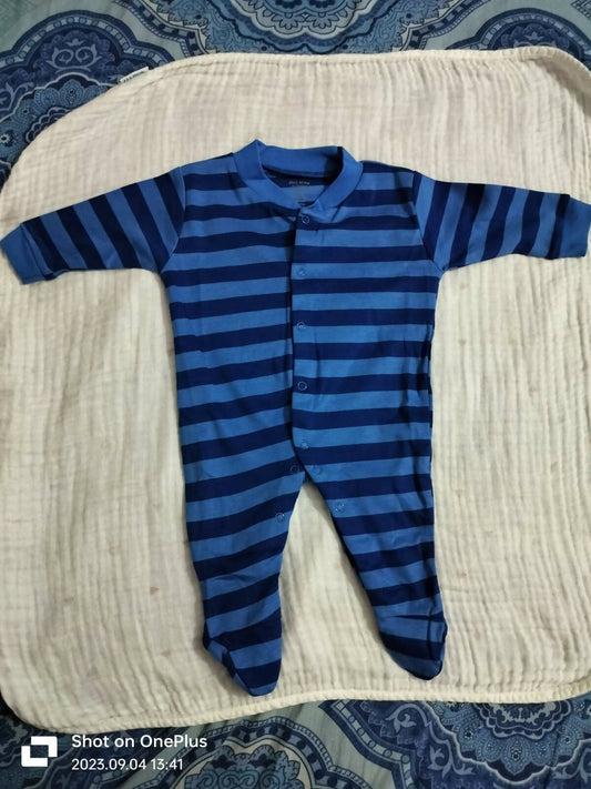 1st STEP Sleepsuit for Baby - Set of 2 - PyaraBaby