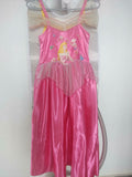 Barbie Dress/Frock 2 in 1 Pink and Yellow - PyaraBaby