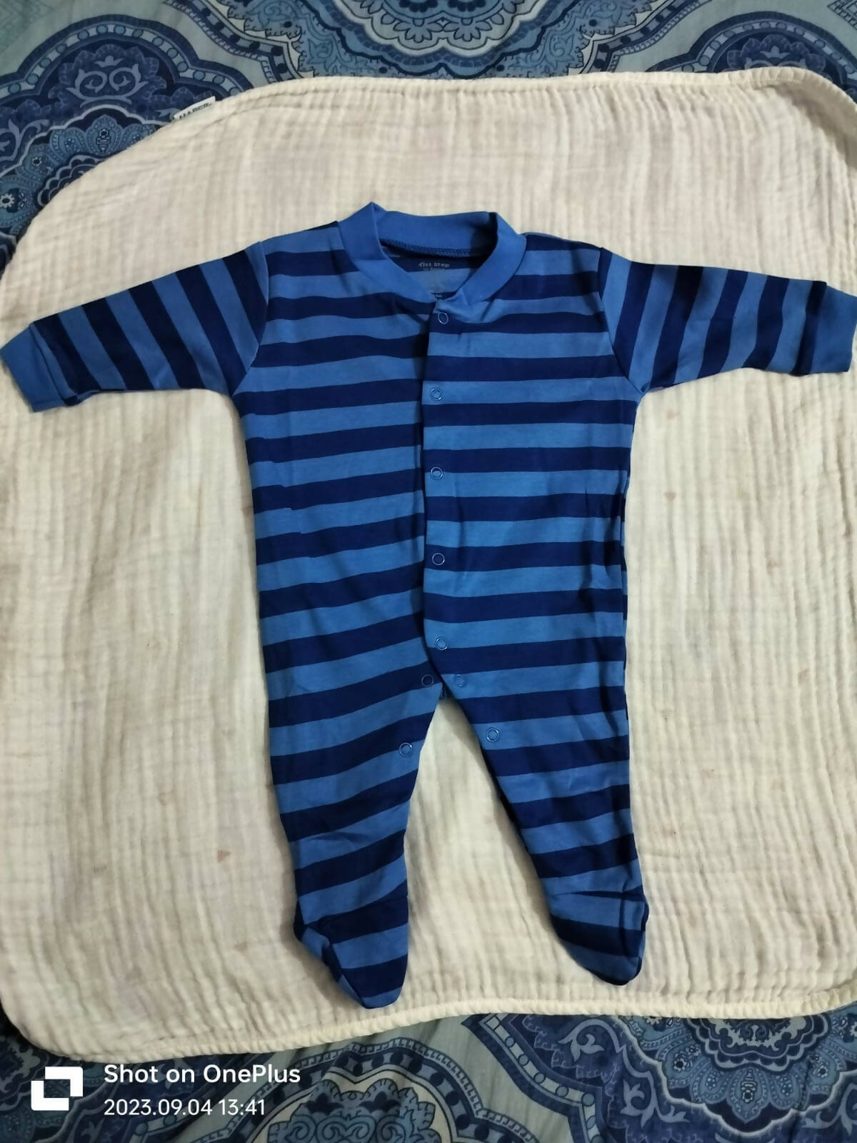 1st STEP Sleepsuit for Baby - Set of 2 - PyaraBaby