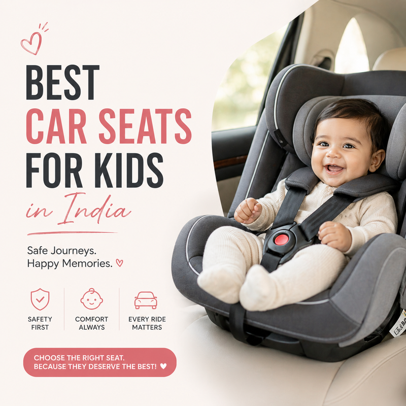 Best Car Seats for Kids in India (2026 – Practical Parent Guide)