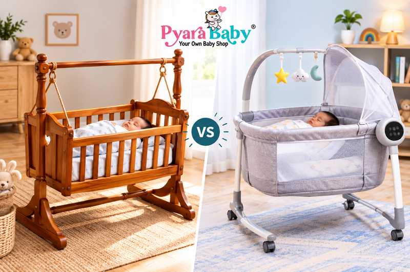 Wooden Cradle vs Automatic Cradle