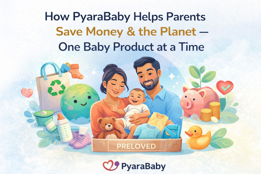 How PyaraBaby Helps Parents Save Money & the Planet — One Baby Product at a Time
