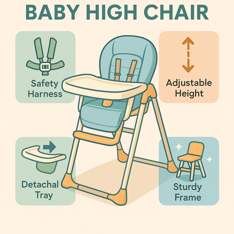 What to Look For in a Baby High Chair !!!!!
