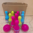Honey Bee Bowling Set – 6 Pins with 2 Balls / Unicorn Bowling Set Combo 