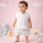 TINY TIGGY Baby Summer Set Top and Shorts