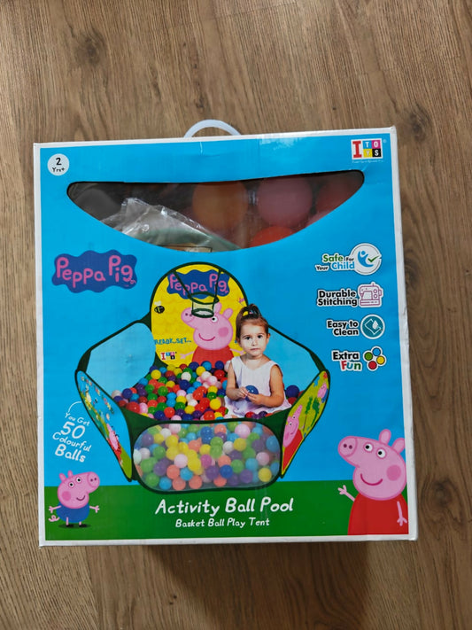 JAYAANSH TRADERS PEPPA PIG  Activity Ball Pool