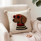 CUDDLE KIDS Hand-Stitched Throw Cushion Covers (Set of 2)