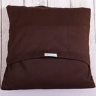 Smiling Giraffe Brown Crochet Cushion Cover - 16 x 16 inches - PyaraBaby
