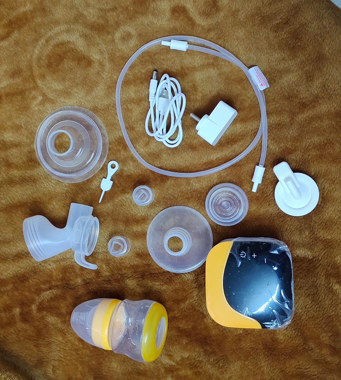 BABYHUG Electric Breast Pump & Milk Storage Bottles - PyaraBaby
