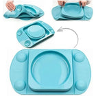 Easy Tots Mini Max Mat Silicone Baby Weaning Suction Plate - Minimax Mat