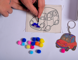 ilearnngrow Teeny Tiny DIY Transport Painting Kit