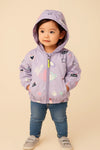 Pastel Blue Cute Bunny Hooded Jacket