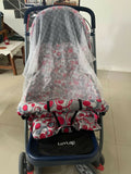Buy LUVLAP Stroller/Pram – Comfortable, Foldable Baby Stroller with Safety Harness & Storage Basket

