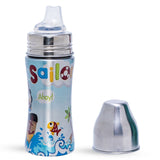 ADORE Beta Printed Stainless Steel Spout Sipper- 250ml - PyaraBaby