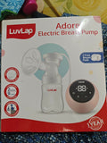 Experience effortless and comfortable milk expression with the LUVLAP Automatic Breast Pump, featuring adjustable suction levels, a soft silicone massage cushion, and a compact, portable design.