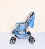 LuvLap Sunshine Reversible Handle Baby Stroller Foldable Travel Pram