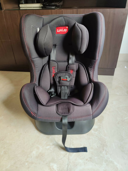 Experience safety and comfort on the road with the LUVLAP Sports Convertible Car Seat, offering versatile design and superior protection for your child.