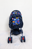 Babyhug Reversible Handle Stroller Reclining Foldable Baby Pram