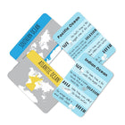 ZOOPLAY World Continents and Oceans Flahscards