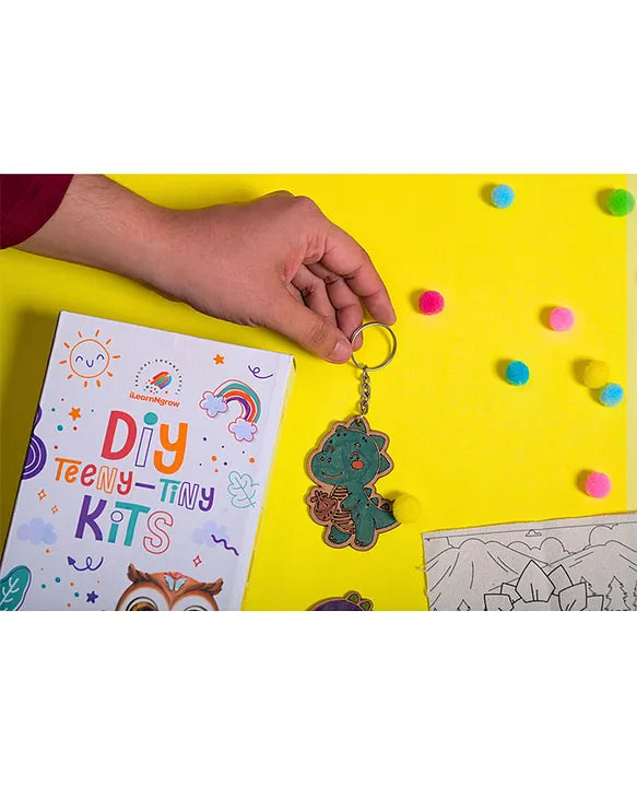 ilearnngrow Teeny Tiny DIY Dino Painting Kit