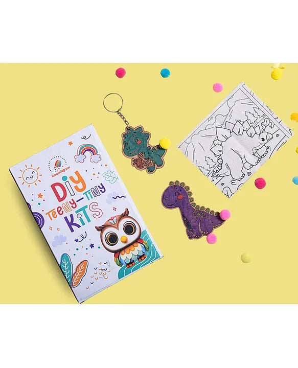 ilearnngrow Teeny Tiny DIY Dino Painting Kit