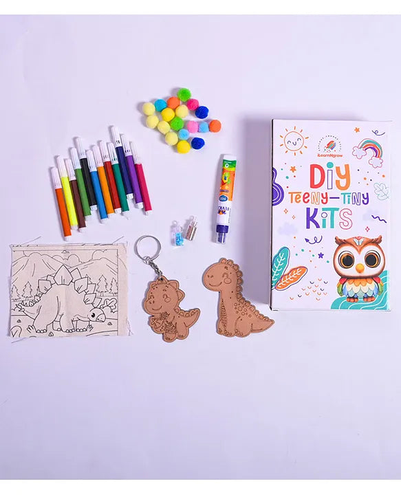 ilearnngrow Teeny Tiny DIY Dino Painting Kit