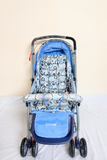 LuvLap Sunshine Reversible Handle Baby Stroller Foldable Travel Pram