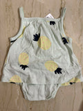 Anko Baby Dress (0-3 month) - Light Pista colour