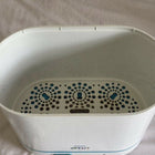 Philips Avent 3-in-1 Electric Steam Sterilizer with adjustable size configuration, natural steam sterilization, and spacious capacity for baby bottles, breast pump parts, pacifiers, and feeding accessories.