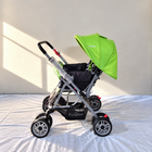 Little Pumpkin Kiddie Kingdom Baby Stroller Pram Reversible Handle Green B191