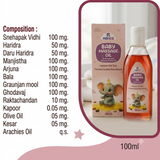 Abies Ayurvedic Baby Massage Oil Enriched with Almond & Olive Oil