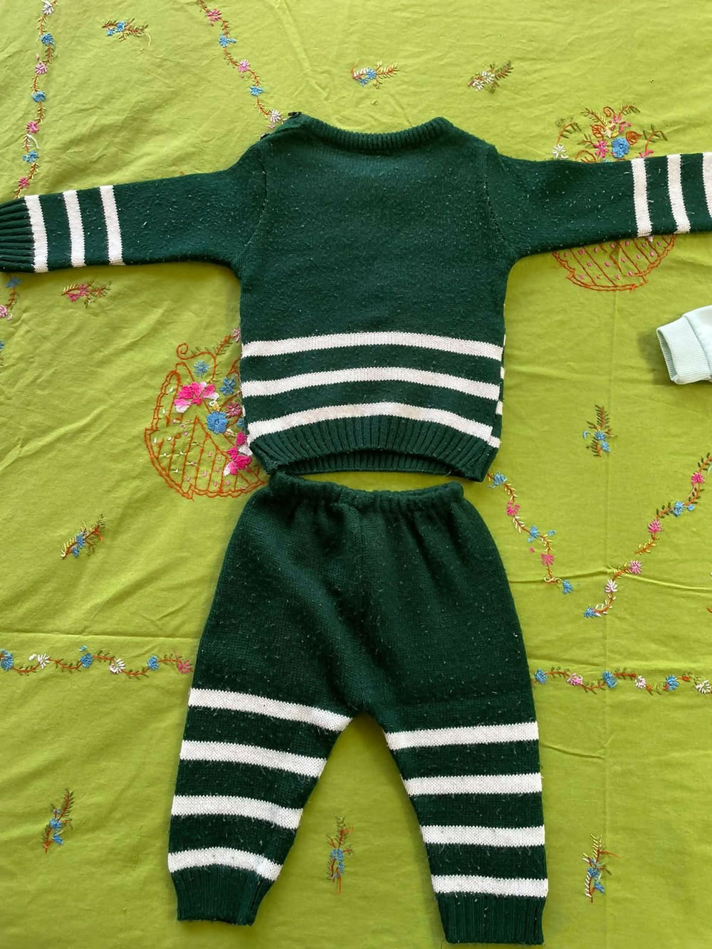 Newborn Baby Sweater Full Sleeve Top & Pant Set - PyaraBaby