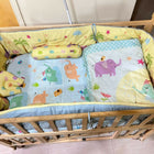 HUNY HUNY wooden baby crib – safe sleep, elegant design, and comfort for your little one.


