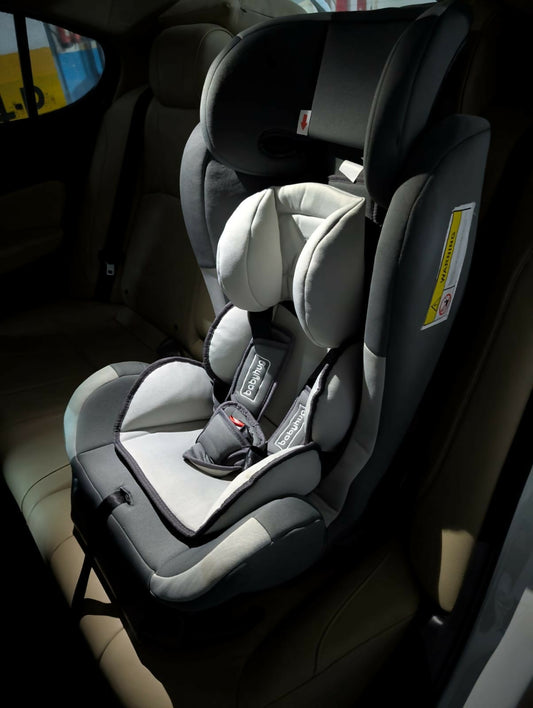 Ensure your baby's safety and comfort during car rides with the BABYHUG Car Seat Convertible for Baby. 