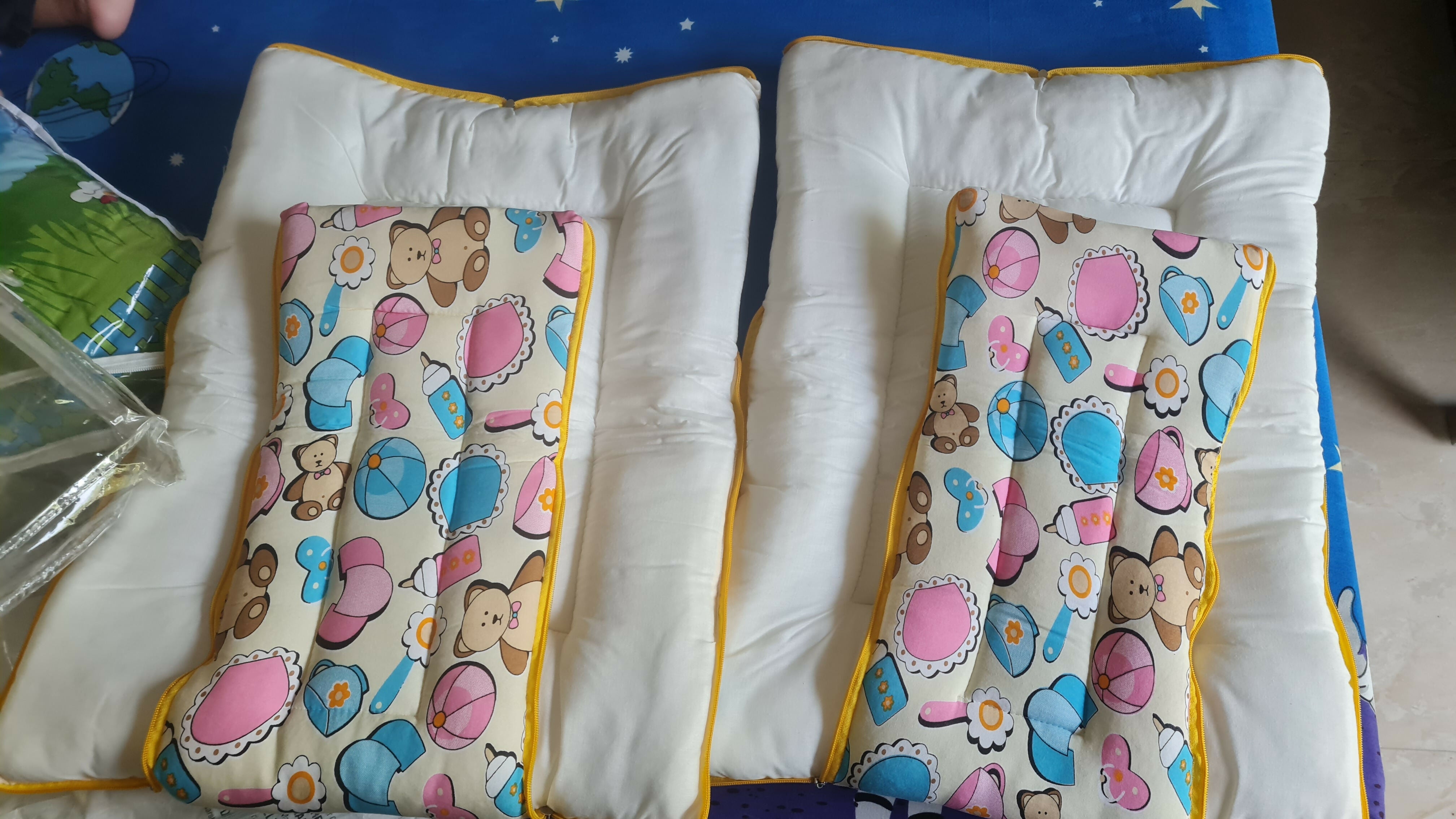 Sleeping Bags / Carry Nest Teddy Print ( Combo of 2) - PyaraBaby