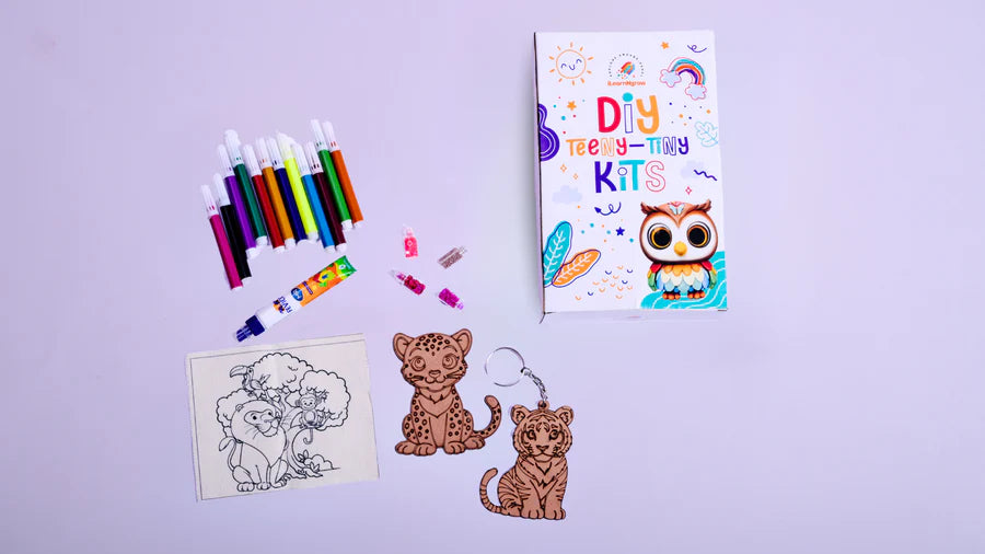 ilearnngrow Teeny Tiny DIY Animal Painting