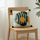 CUDDLE KIDS Hand-Stitched Throw Cushion Covers (Set of 2)
