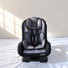 Babyhug Expedition 3-in-1 Convertible Car Seat Recliner 25kg Grey Black B181