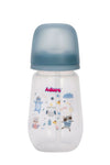 ADORE Wideneck Straw Sipper and  Spout Sipper- Spill Proof- 250ml, Blue