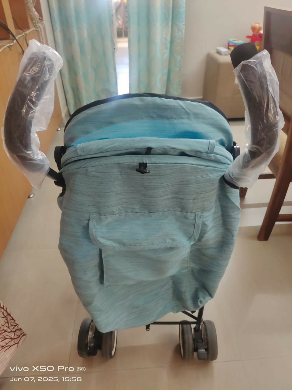 LuvLap City Buggy stroller – compact, reclining, and travel-friendly pram for growing babies.

