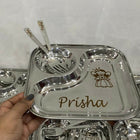 Personalised Snack 2 Partition Thali Set