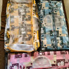 Cotton baby khoya with mesh window, multicolor prints, soft and foldable design