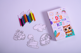 ilearnngrow Teeny Tiny DIY Transport Painting Kit
