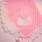 Crochet Handmade baby blankets (multiple designs available)