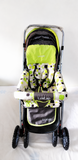 LuvLap Reversible Handle Baby Stroller Foldable Travel Pram Newborn