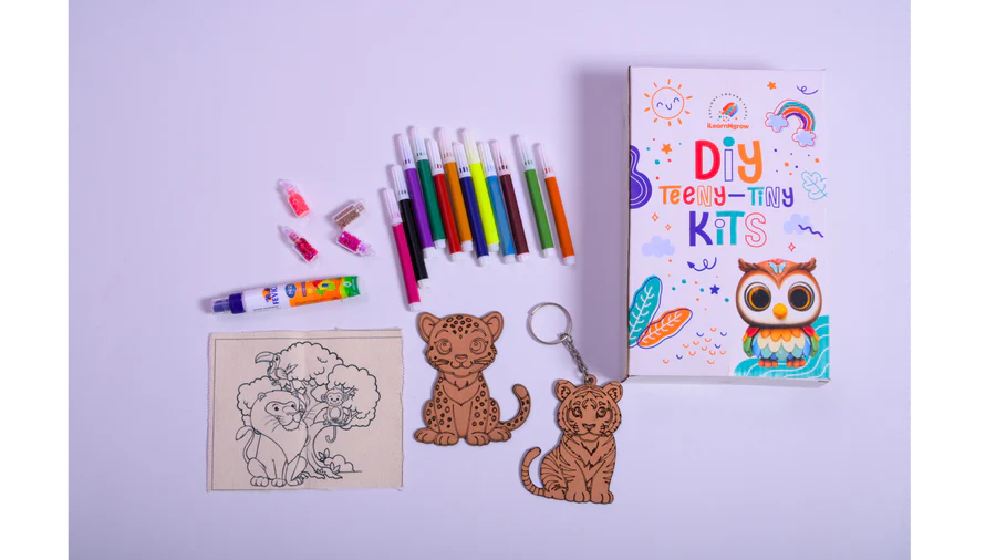 ilearnngrow Teeny Tiny DIY Animal Painting