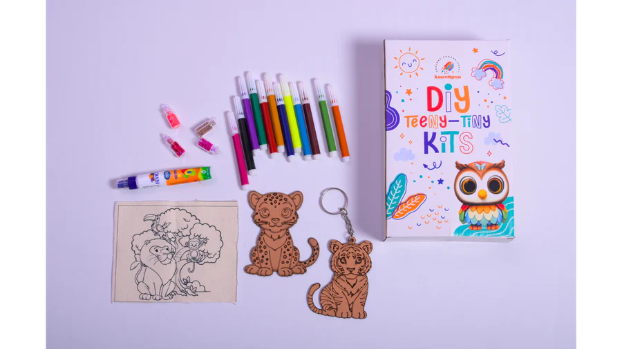 ilearnngrow Teeny Tiny DIY Animal Painting