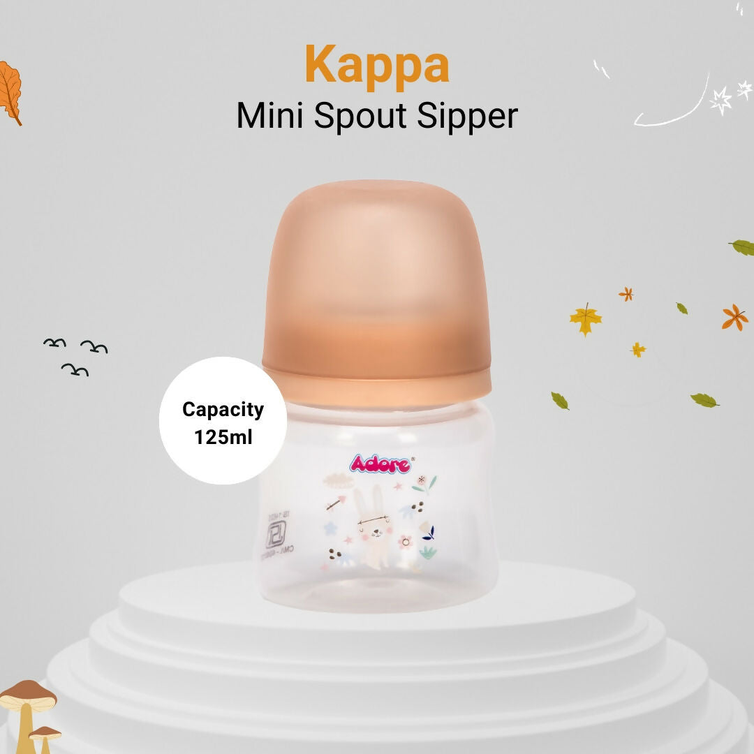 ADORE Kappa Wideneck Spout Sipper- Spill Proof- 125ml - PyaraBaby