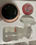 LuvLap breast pump set with control panel and silicone parts 